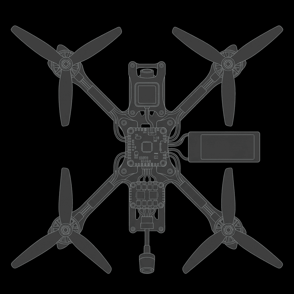 Quadcopter schematic